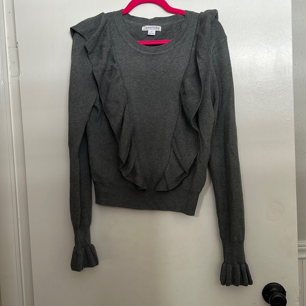Ruffle Sweater
